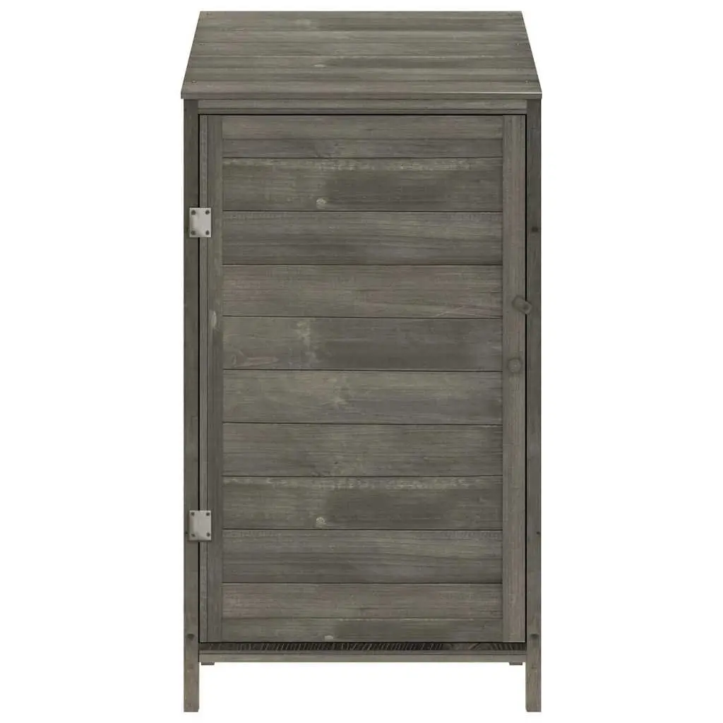 Garden Shed Anthracite Outdoor Storage Wooden Structure Backyard Tool House
