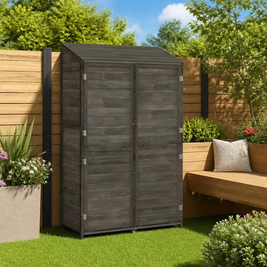 Garden Shed for Storing Tools and Equipment