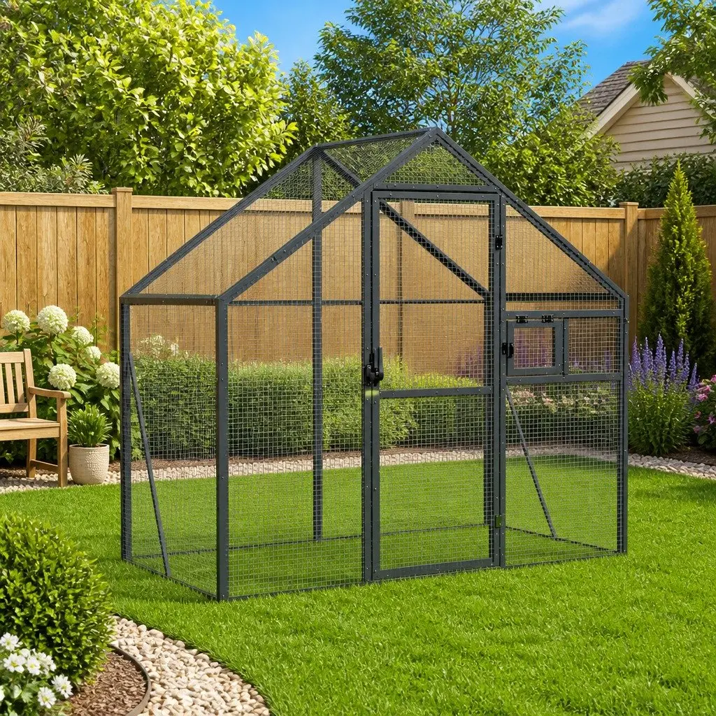 Bird Aviary for Outdoor Living Spaces