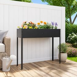 Practical Elevated Garden Planter for Your Home
