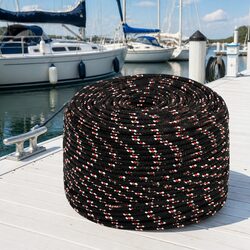 Practical Uses of 50m Black Polypropylene Boat Rope