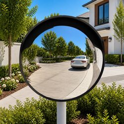 45cm Convex Traffic Mirror for Driveway and Safety Areas