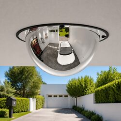 Practical 40cm Traffic Mirror for Outdoor Settings