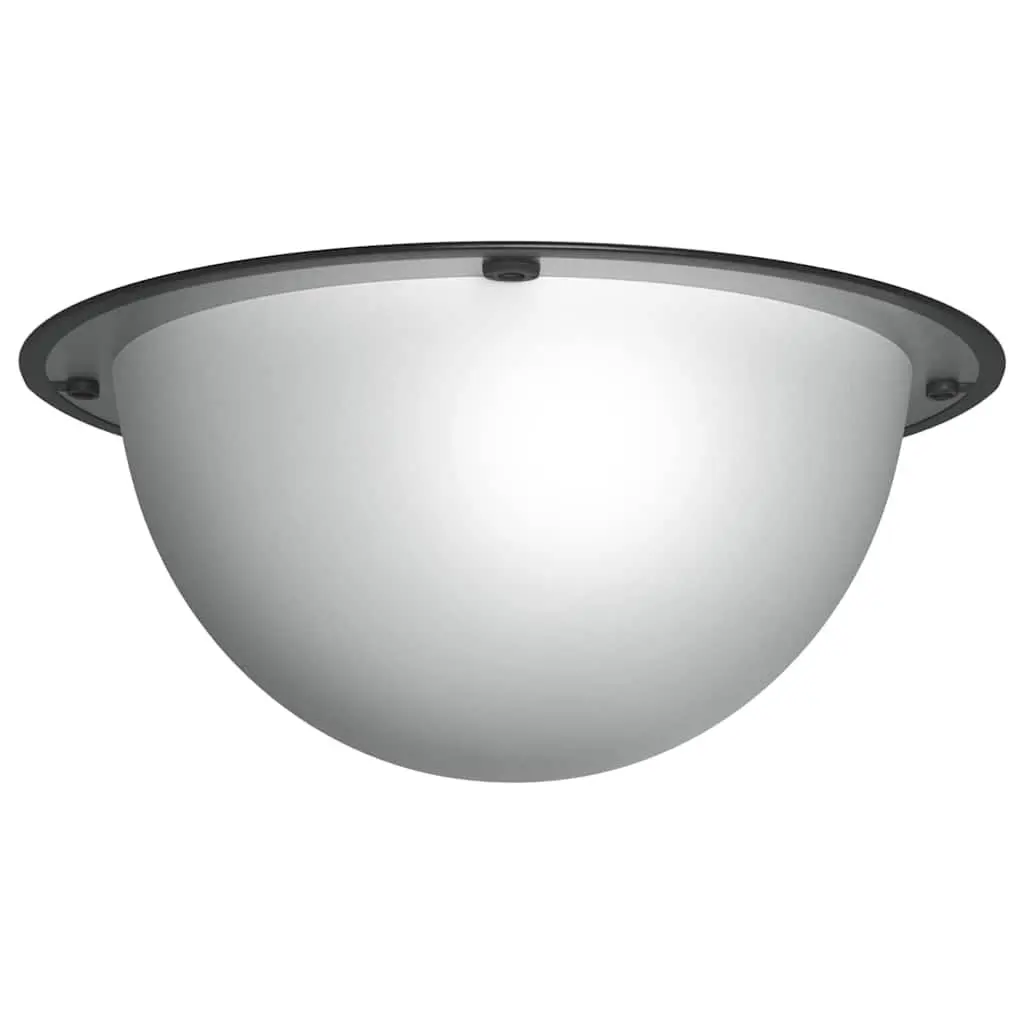 30cmAcrylicTrafficMirrorOutdoorConvexWideAngleSafetyDomed