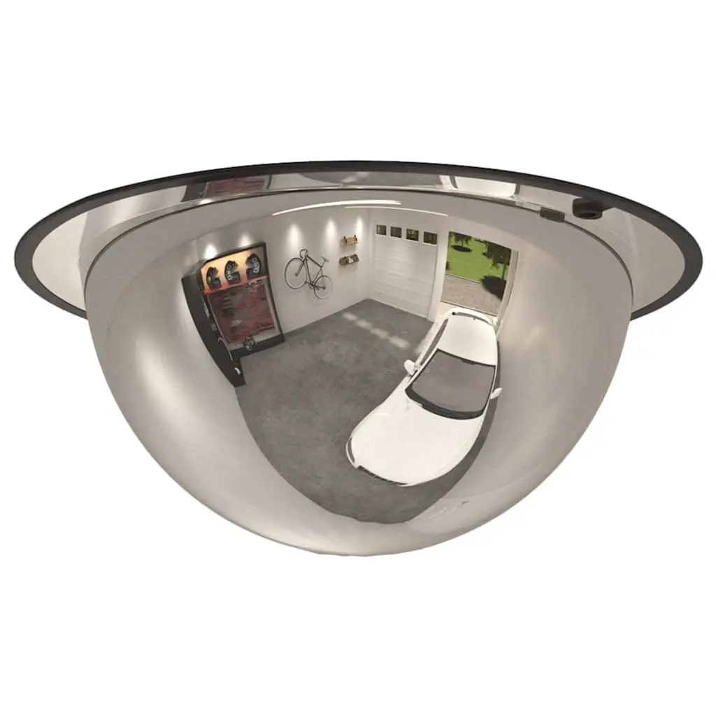 30cmAcrylicTrafficMirrorOutdoorConvexWideAngleSafetyDomed