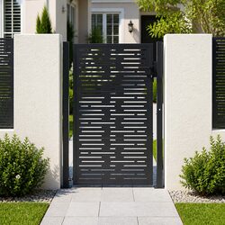 Practical Garden Gate for Secure and Stylish Outdoor Access 100x150 cm