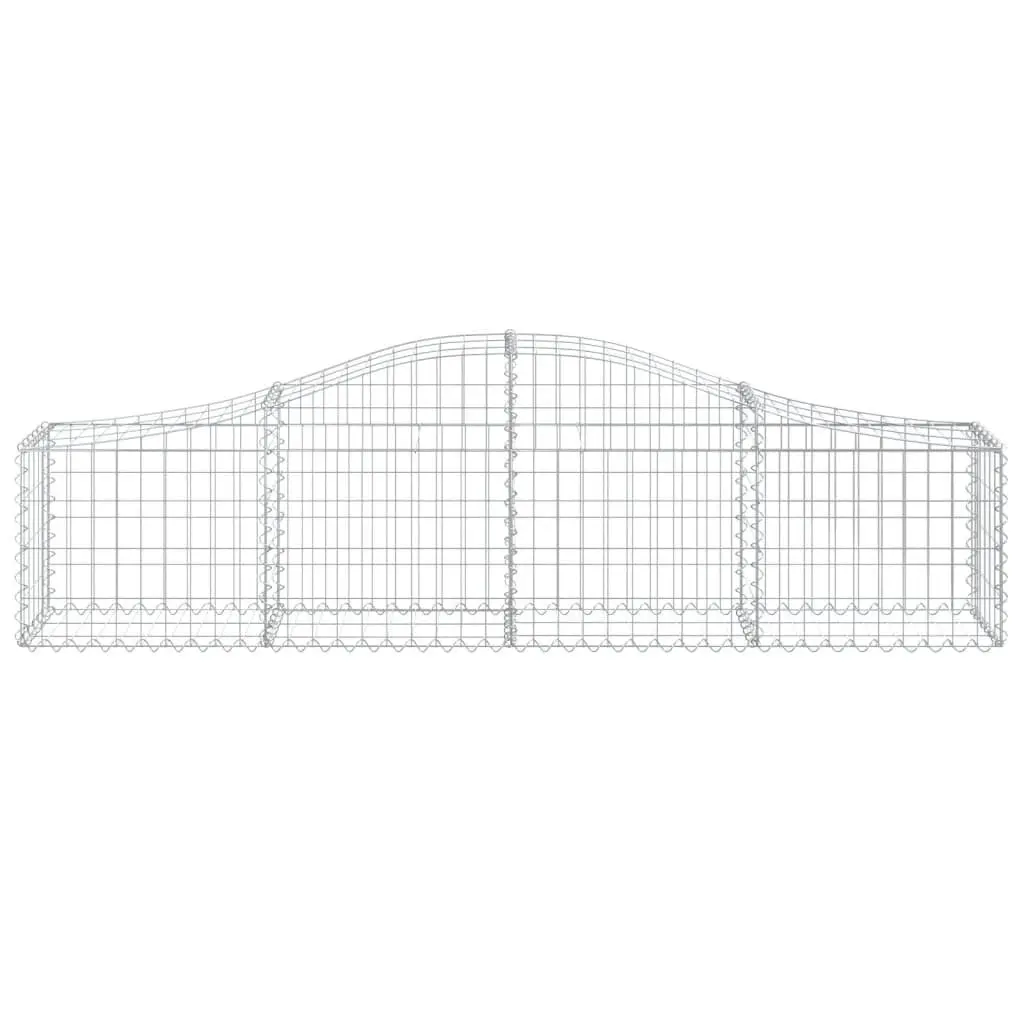 Arched Gabion Basket for Various Garden Uses 200x30x40/60cm