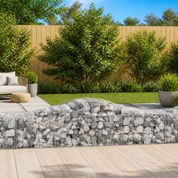 Perfect Placement of Arched Gabion Basket in Your Garden