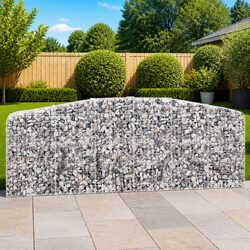 Practical Uses for an Arched Gabion Basket Wall