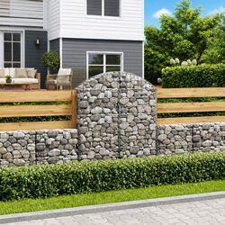 Versatile Arched Gabion Basket for Various Outdoor Uses