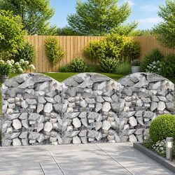 Practical Uses for the Arched Gabion Basket 100x50x100/120 cm