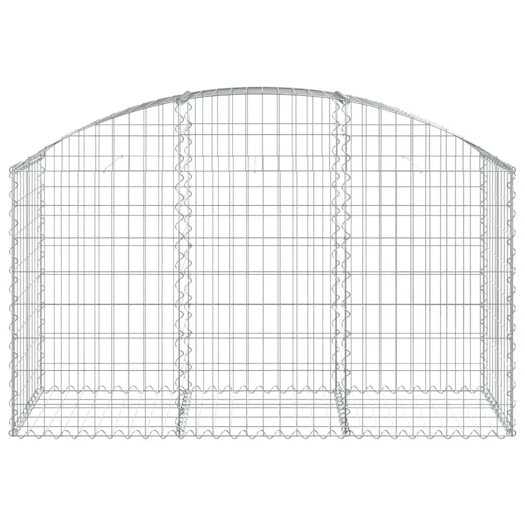 Arched Gabion Basket Garden Barrier Retaining Wall Decorative Outdoor