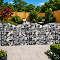 Practical Arched Gabion Basket for Your Home