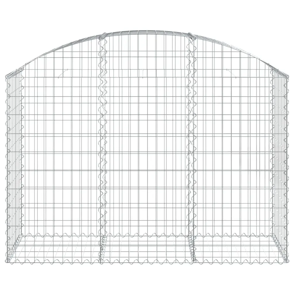 Arched Gabion Basket Garden Barrier Retaining Wall Decorative Outdoor Cage