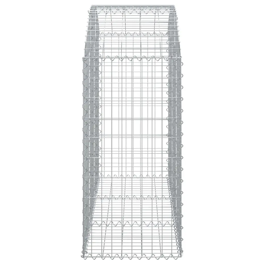 Arched Gabion Basket Garden Barrier Retaining Wall Decorative Outdoor Cage
