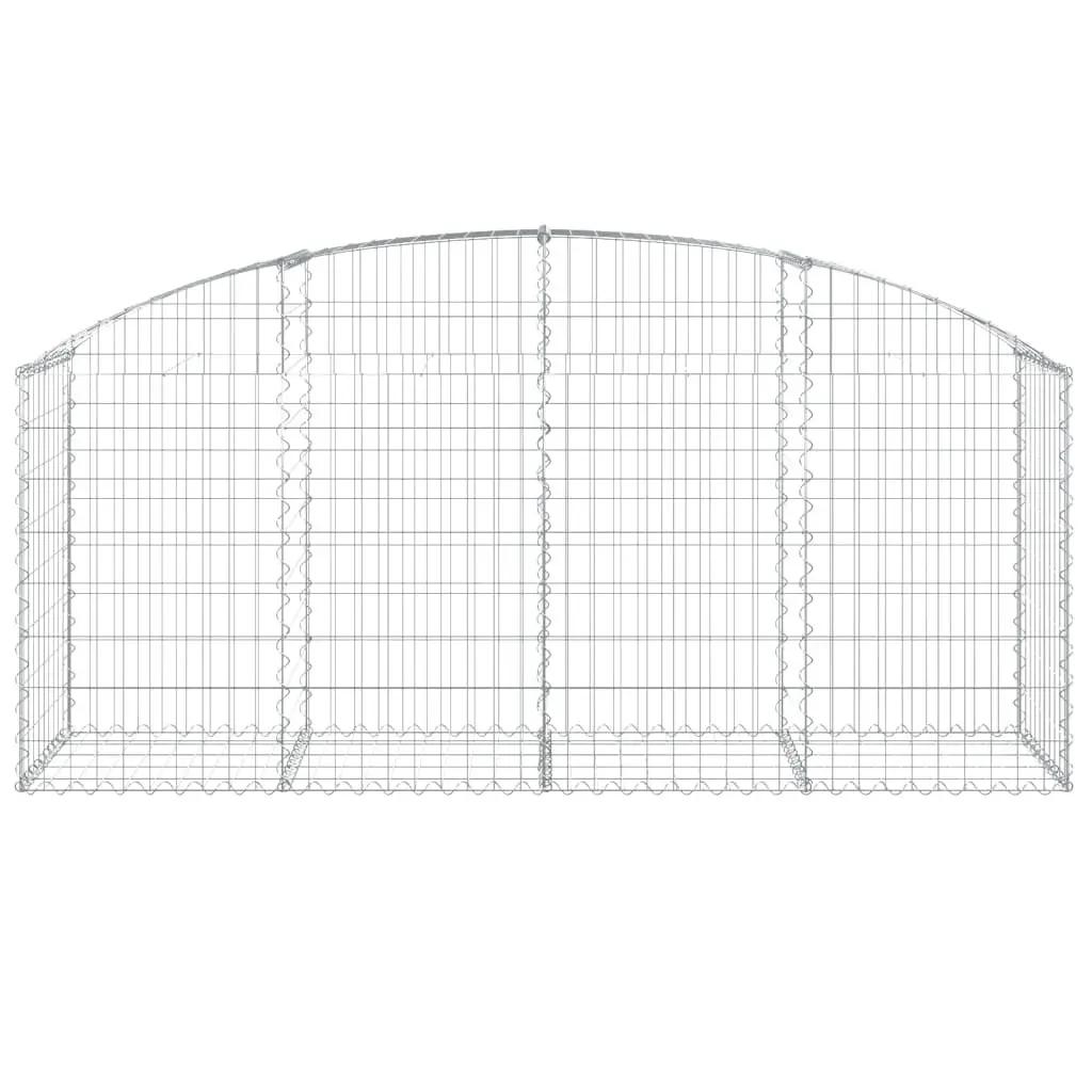 Arched Gabion Basket for Retaining Walls 200x50x80/100 cm