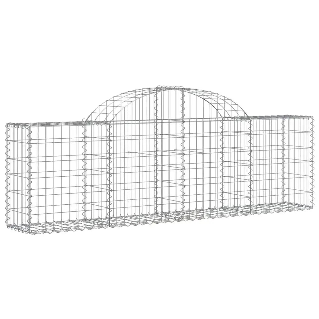 Arched Gabion Basket Garden Barrier Retaining Wall Outdoor Decorative Cage
