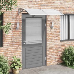 Practical Grey Door Canopy 150x75cm for Weather Protection