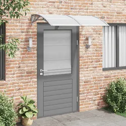 Practical Grey Door Canopy 150x75cm for Weather Protection