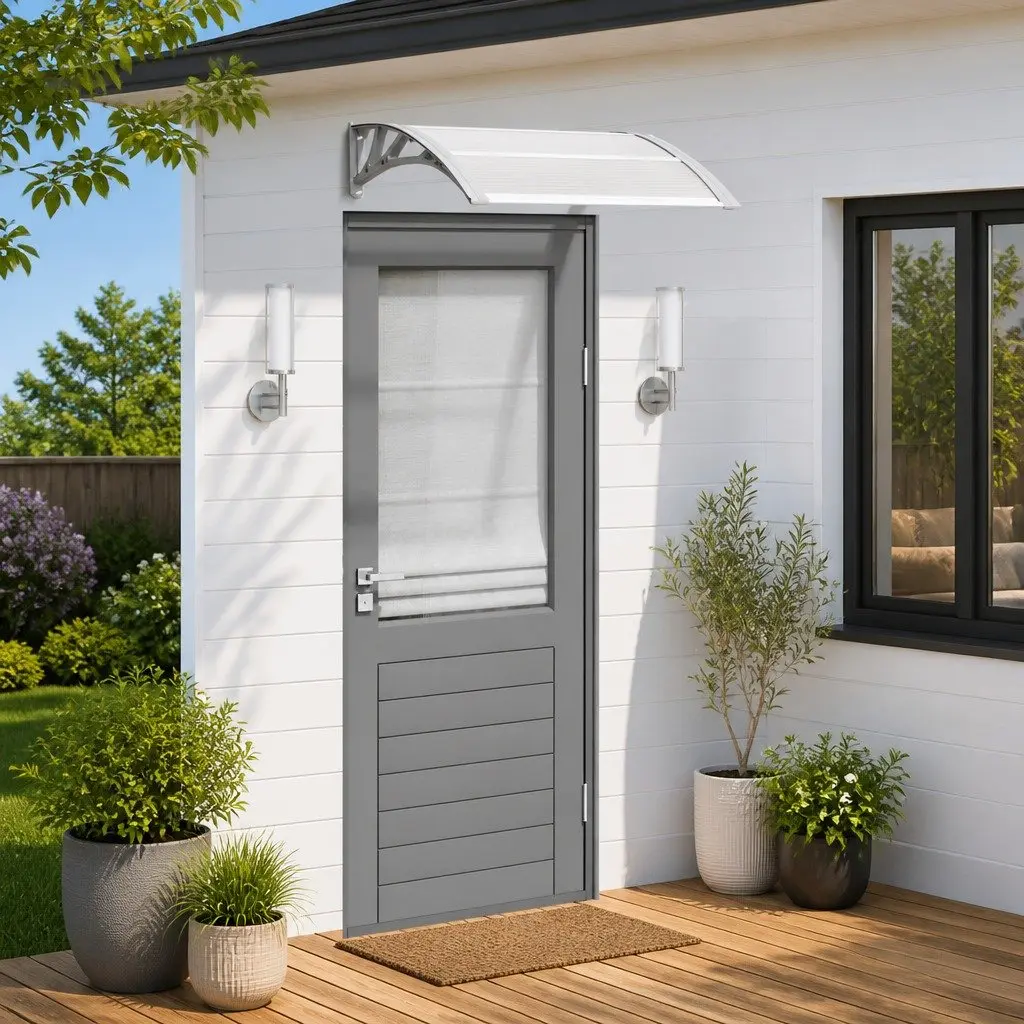 Door Canopy for Rain and Snow Protection
