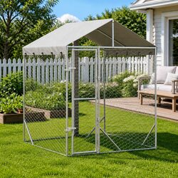 Practical Dog Kennel Run for Various Small Animals
