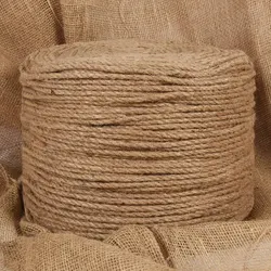 100m x 6mm Jute Rope for Various Household Uses