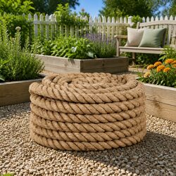 Practical Uses for 25m of Jute Rope - 30mm Thick