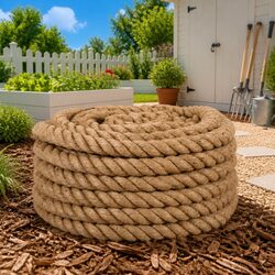 Practical Jute Rope for Home Projects: 10m x 40mm