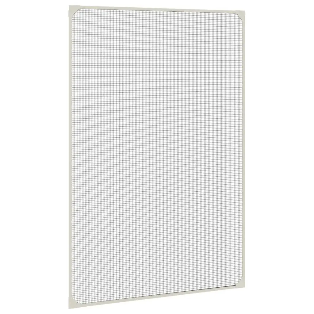 Insect Screen Magnetic Fibreglass Mesh 80x120cm White for Windows Easy Installation