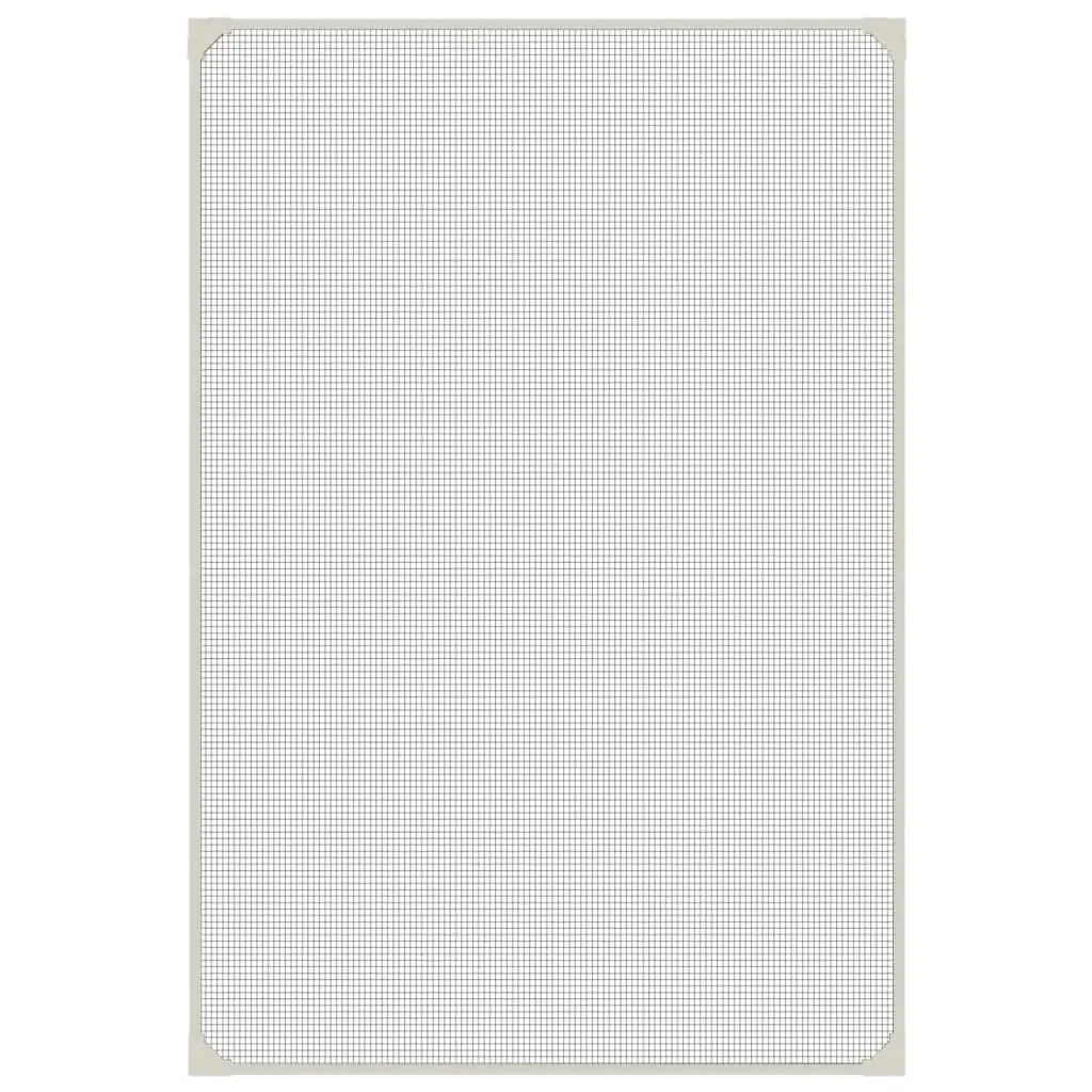 Insect Screen Magnetic Fibreglass Mesh 80x120cm White for Windows Easy Installation