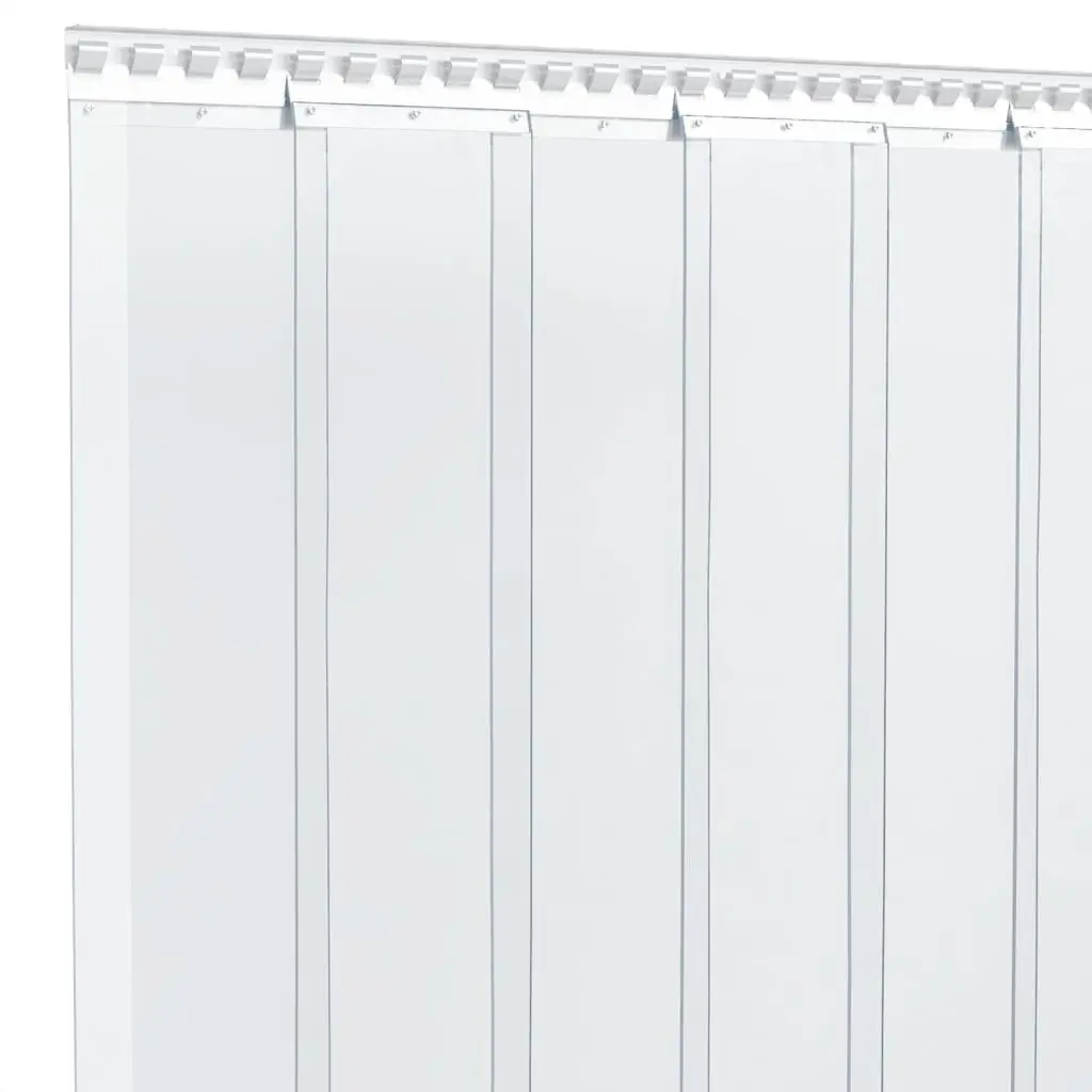 Connecting Plates for Strip Curtains 6 pcs Silver 20 cm Stainless Steel