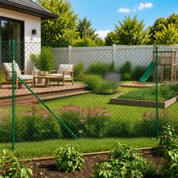 Practical Uses of 1.6x25m Chain Link Fence at Home
