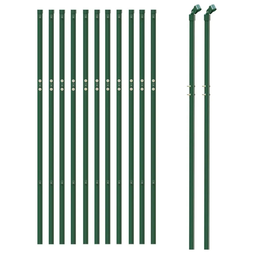 1x25m Green Wire Mesh Fence for Gardens