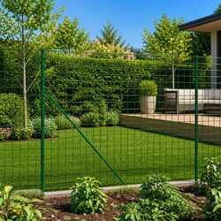 Versatile 1.6 x 25 m Green Wire Fence for Home Use