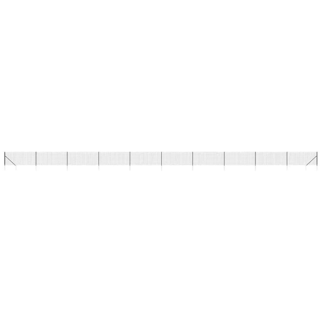 Wire Mesh Fence Panel for Gardens and Properties, Anthracite