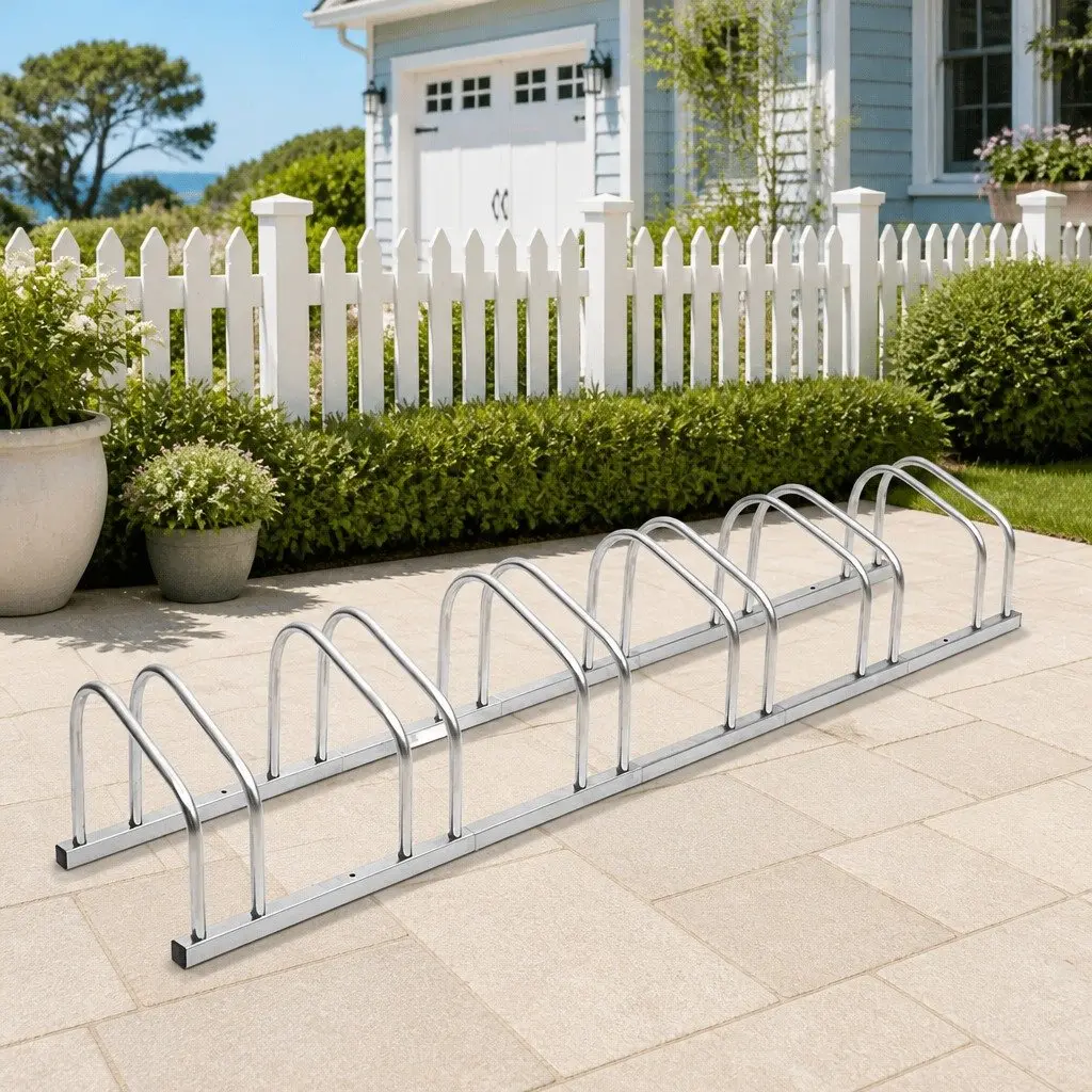 6-Bike Rack for Home and Business Use