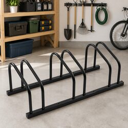 Practical Bike Rack for 3 Bicycles at Home