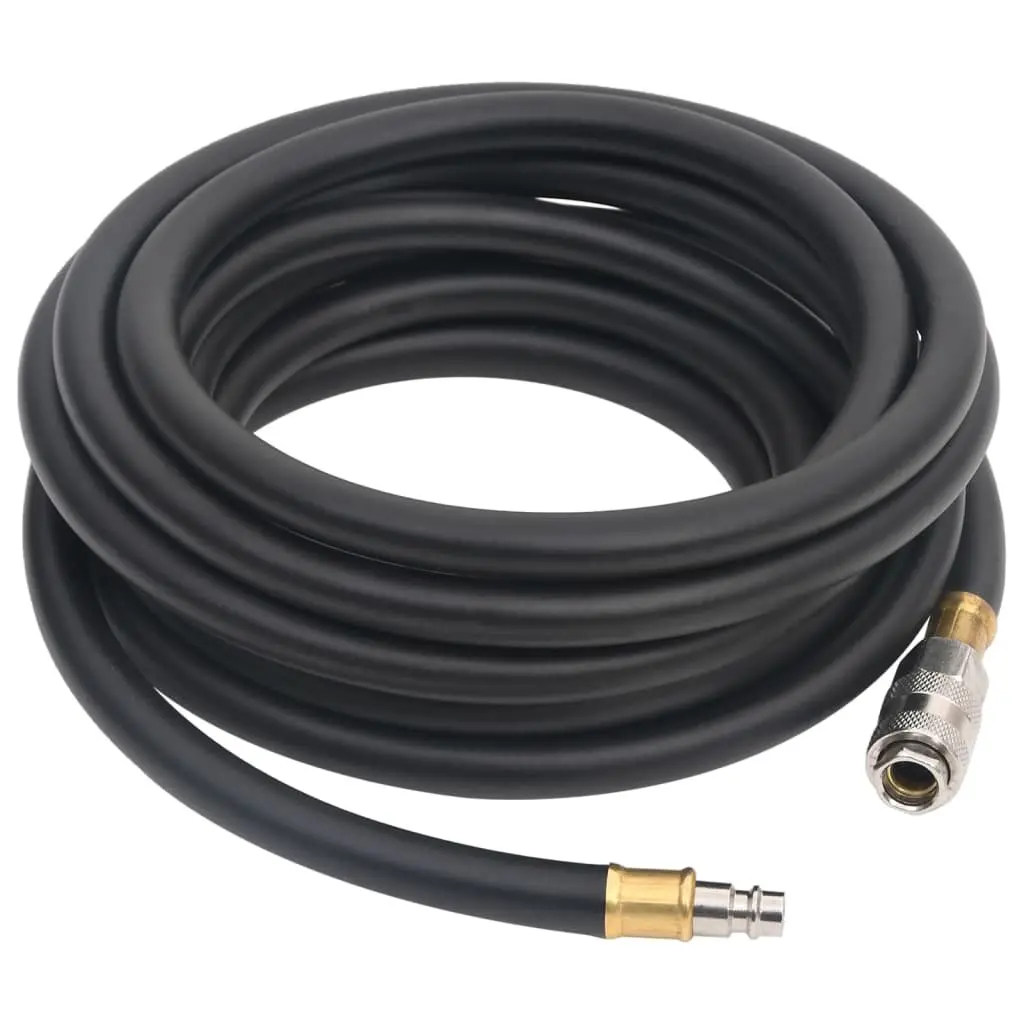 Hybrid Air Hose 5m Pneumatic Compressor Tool 3/8" BSPT Quick Coupler Black