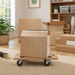 Dolly Trolleys 6 Pack Rectangular Moving Platform Anti-Slip Castors Furniture