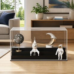 Practical 4-Tier Acrylic Display Box for Home Use