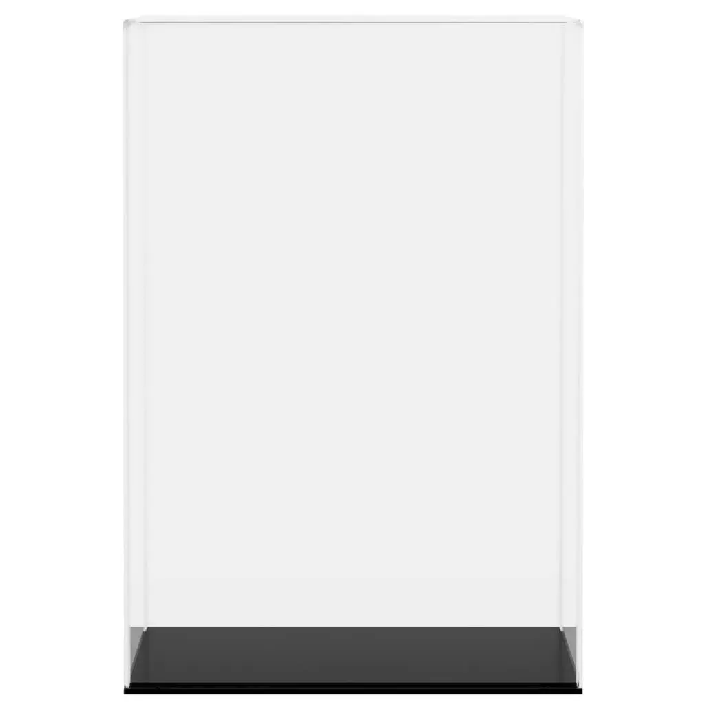 Acrylic Display Box Transparent Dustproof 17 x 12 x 25 cm