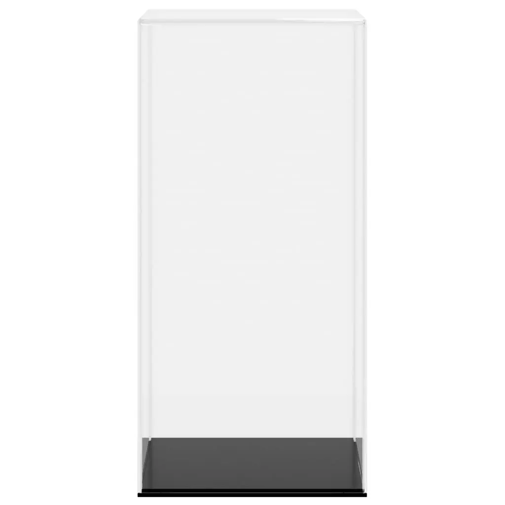 Acrylic Display Box Transparent Dustproof 17 x 12 x 25 cm