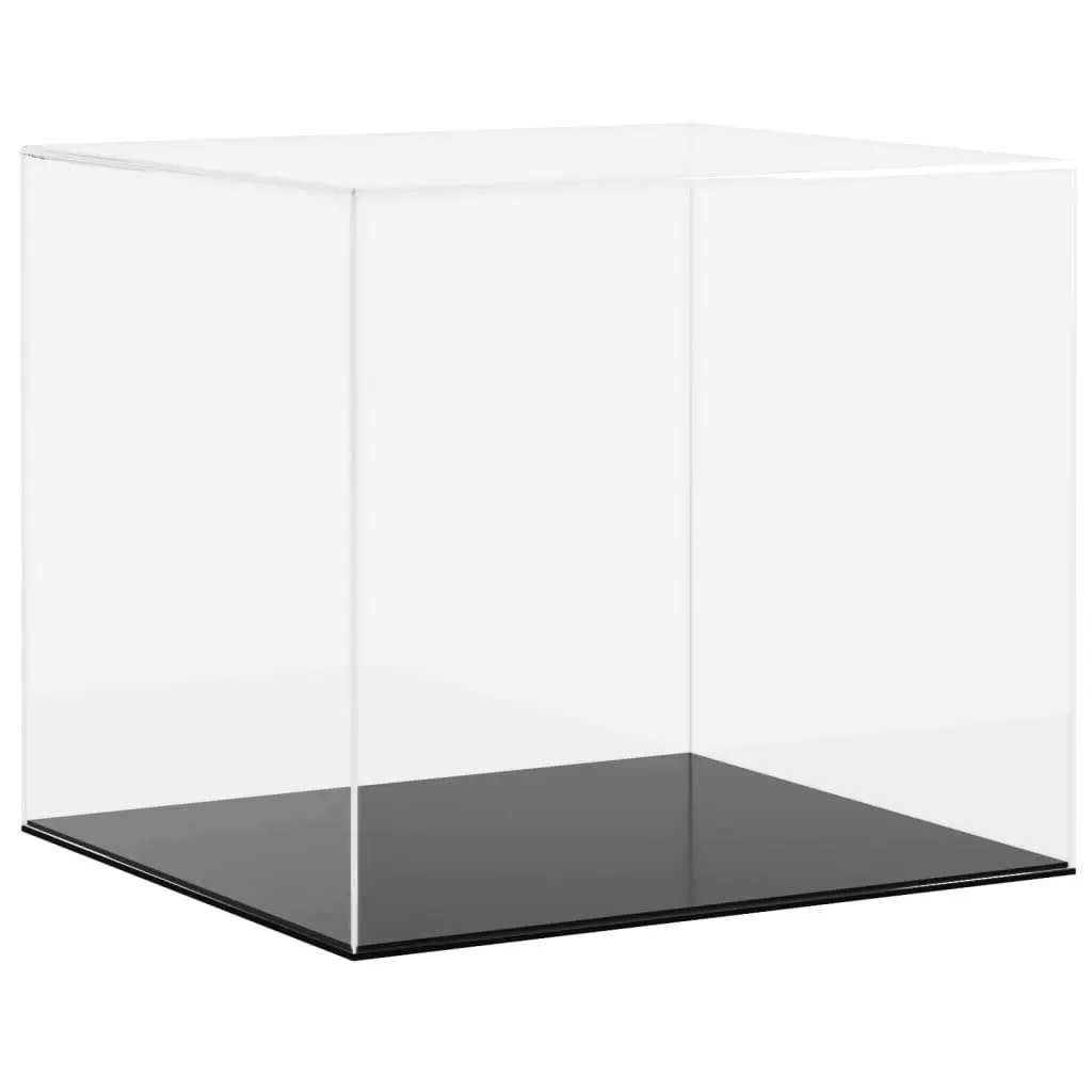 Transparent Acrylic Display Box Dustproof Case for Collectibles Toys Models 40x36x35cm
