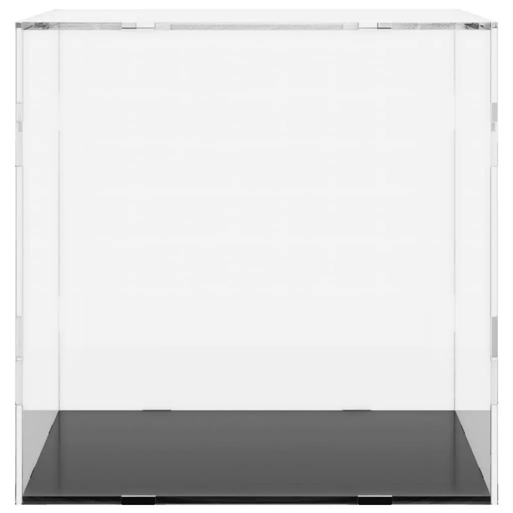Acrylic Display Box Transparent 30x30x30cm Dustproof for Collectibles Toys Models Handicrafts Souvenirs