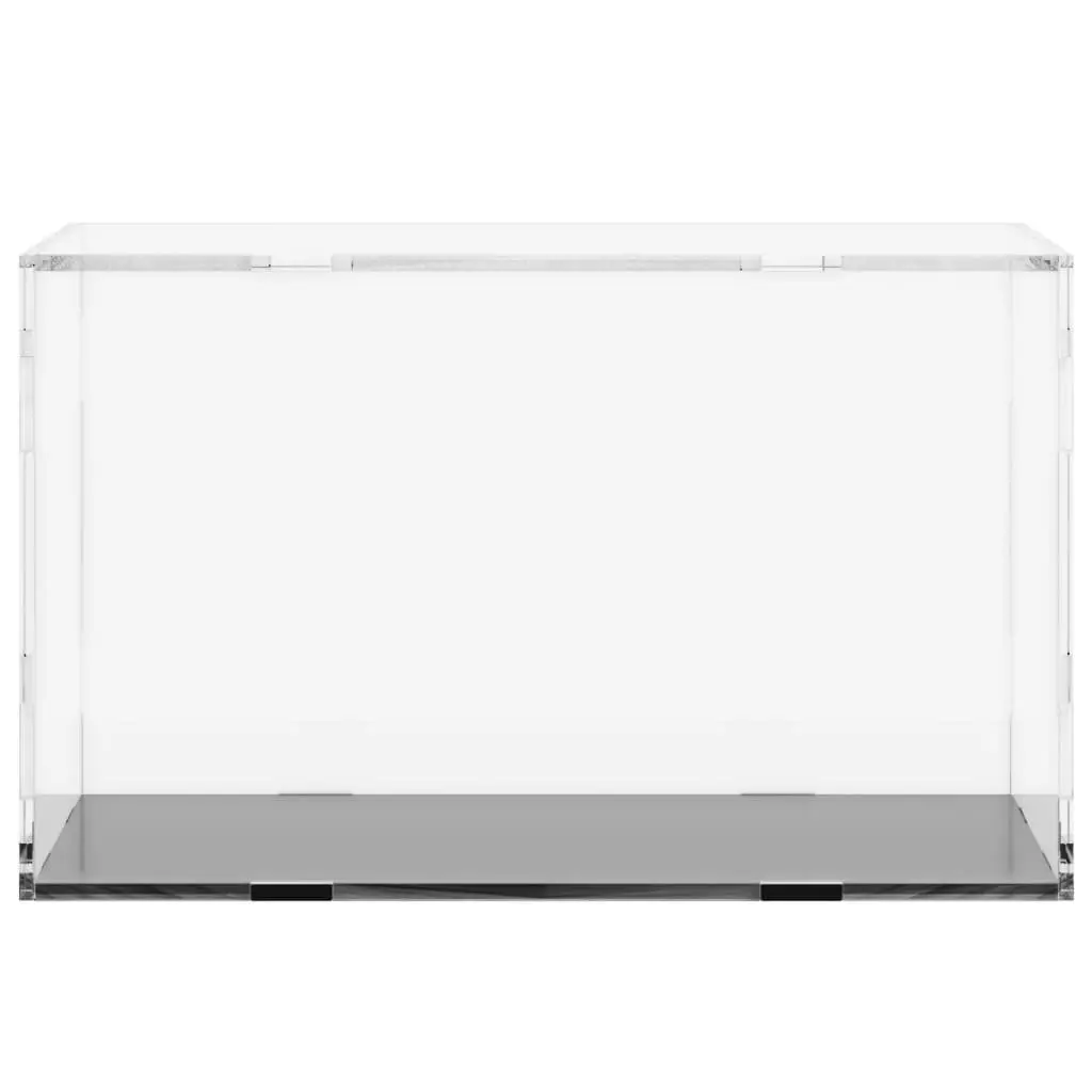 Acrylic Display Box Transparent 31 x 17 x 19 cm Dustproof Case for Collectibles Toys Models