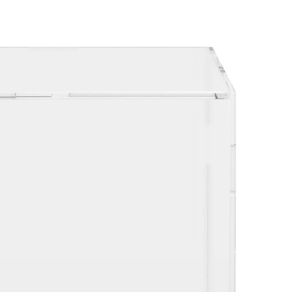 Transparent Acrylic Showcase Case Dustproof for Collectibles 56x36x37cm