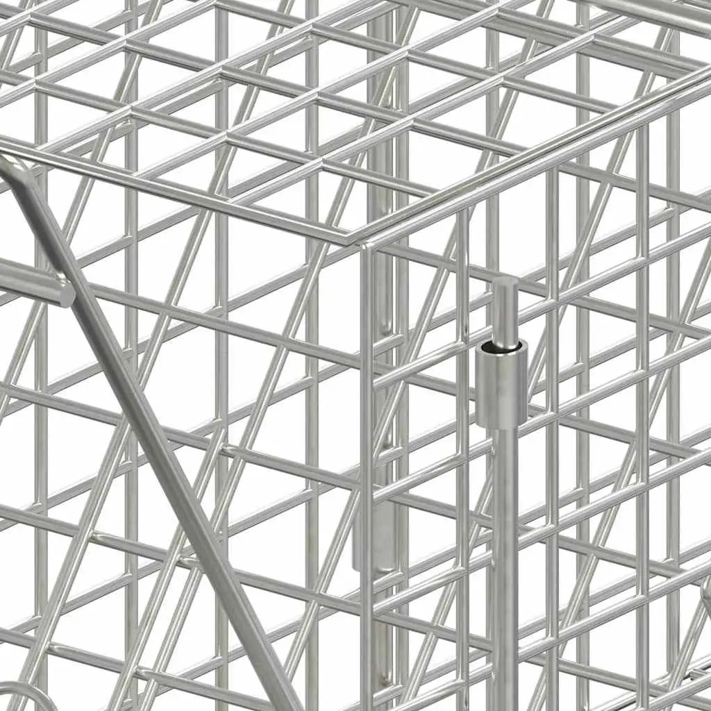 Animal Trap Live Catch Galvanised Iron Wire Mesh 64.5x25x26.5cm