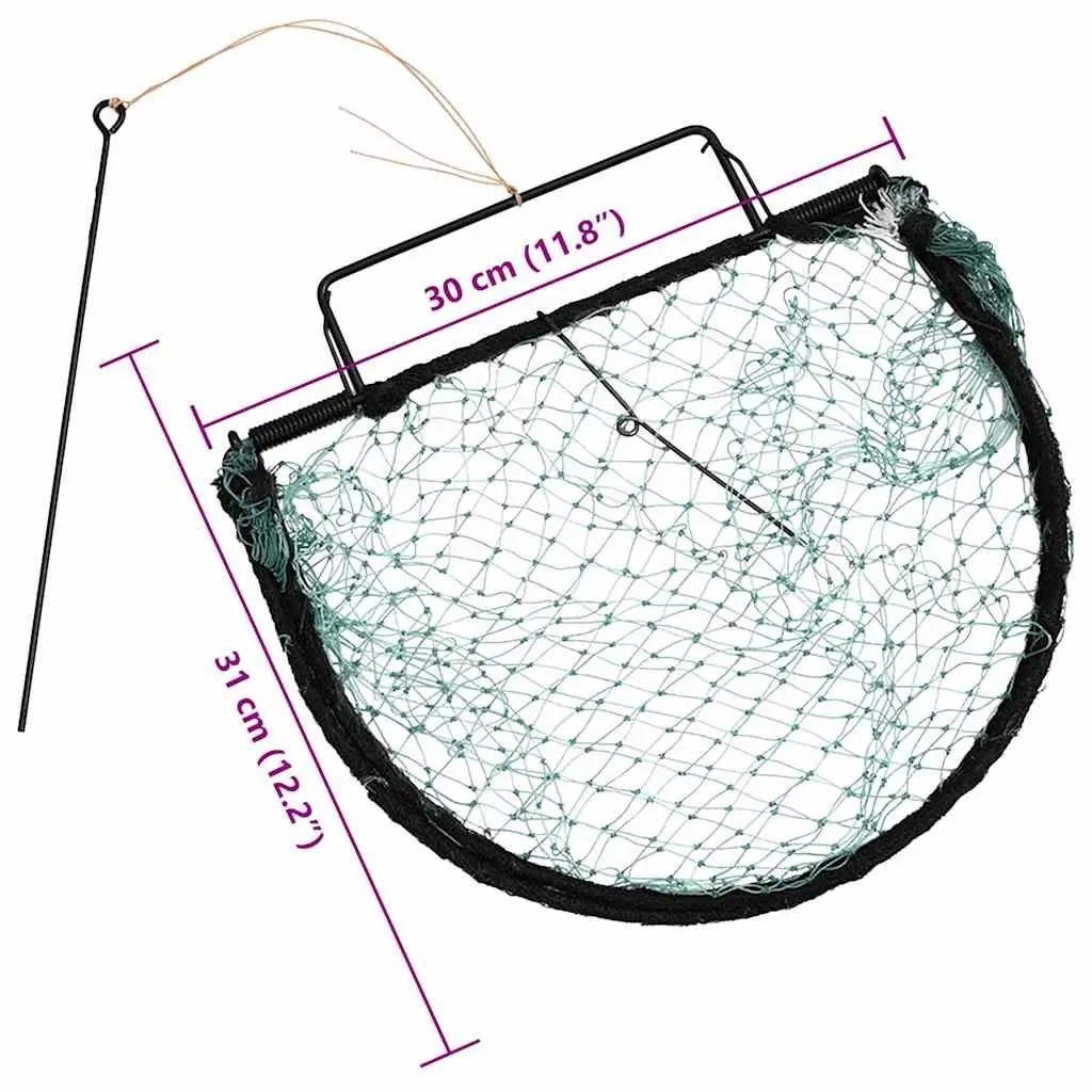 Bird Trap 30cm Outdoor Garden Pest Control Humane Catching Net Reusable Foldable