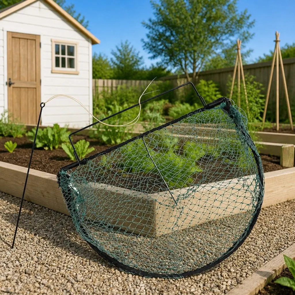 50cm Green Bird Trap for Outdoor Areas
