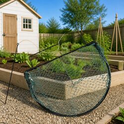 Practical 50cm Green Bird Trap for Outdoor Areas